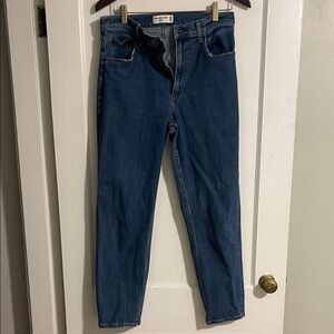 Abercrombie & Fitch High Rise Blue Jeans